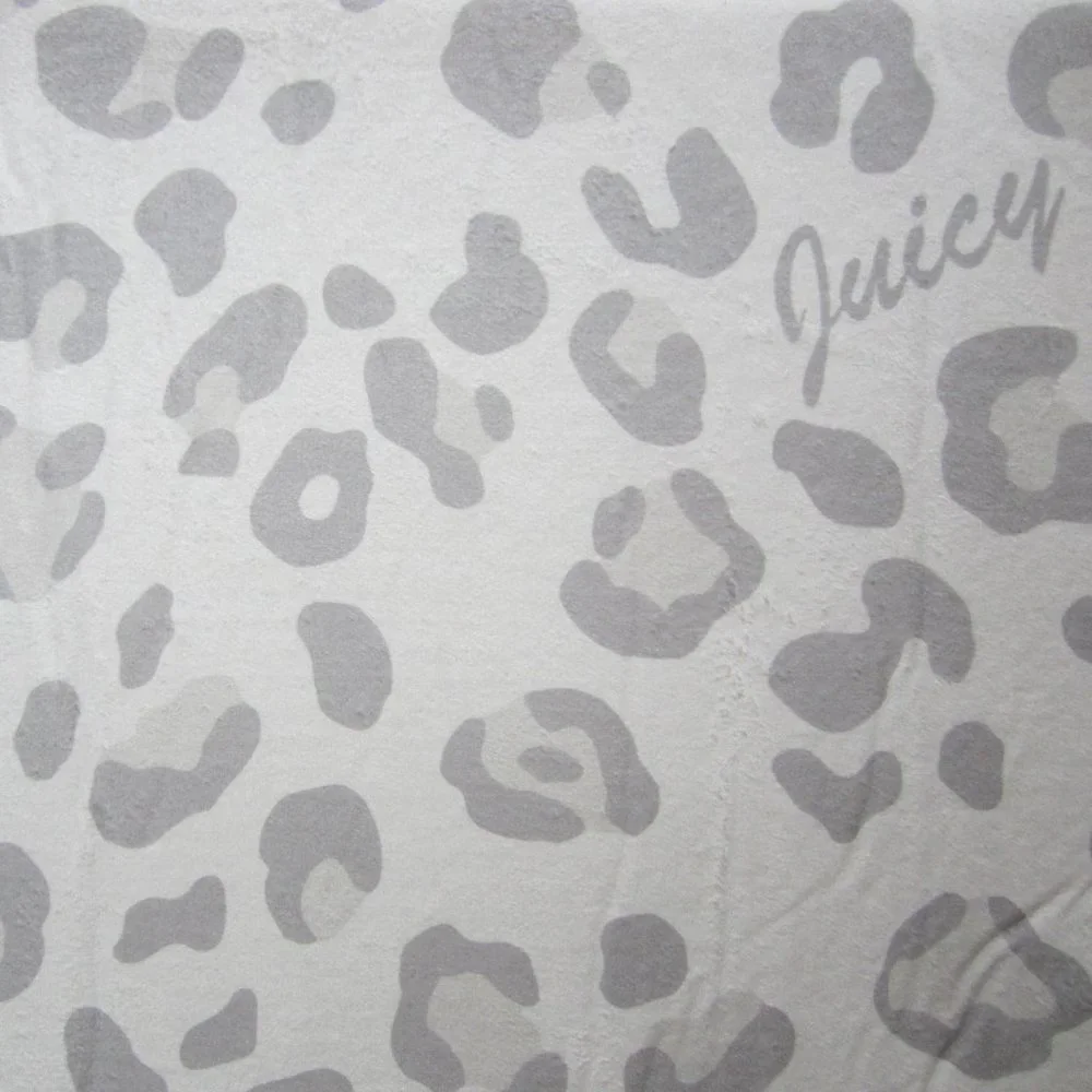 Juicy Couture Set of 2 Memory Foam Bath Rugs Cheetah Animal Print